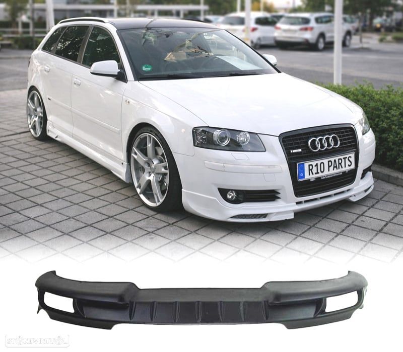 SPOILER LIP FRONTAL AUDI A3 8P 03-08 - 1
