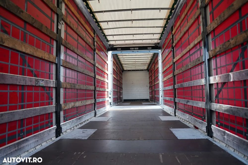Volvo FH 460 / COMBINAȚIE TANDEM / 120 M3 / TRANSITION / I-SAVE / I-PARK COOL / DIRECȚIE CU RIDICARE AXLE / WIELTON / CORTINĂ ARMATĂ - 19