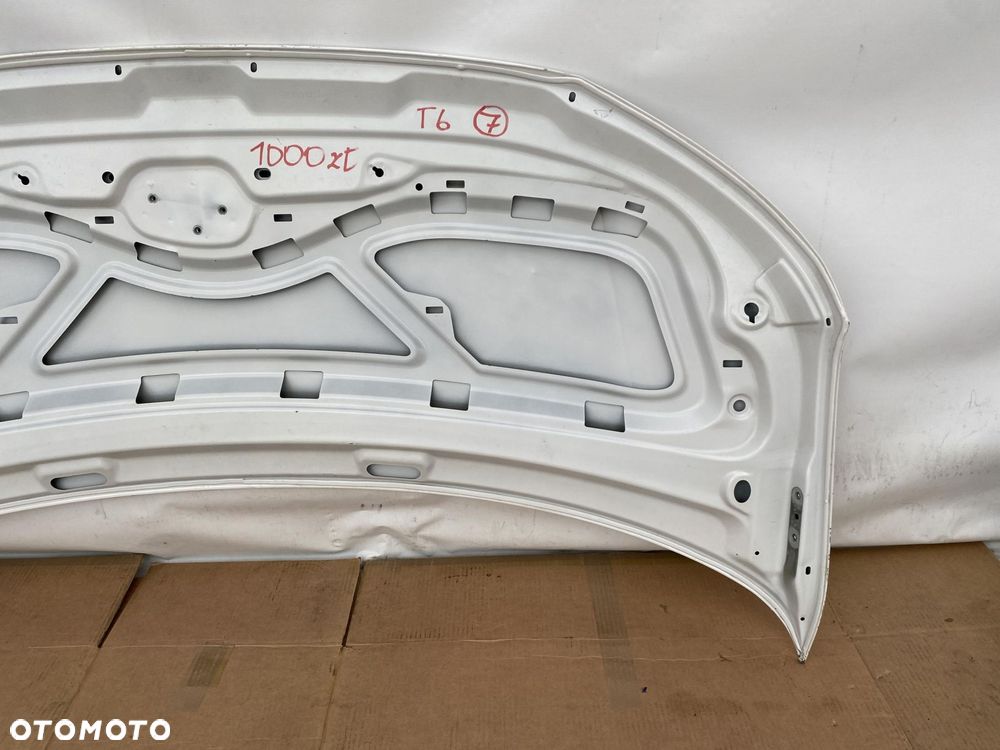 VW T6 TRANSPORTER MULTIVAN CARAVELLE 16- MASKA POKRYWA SILNIKA biała - 11