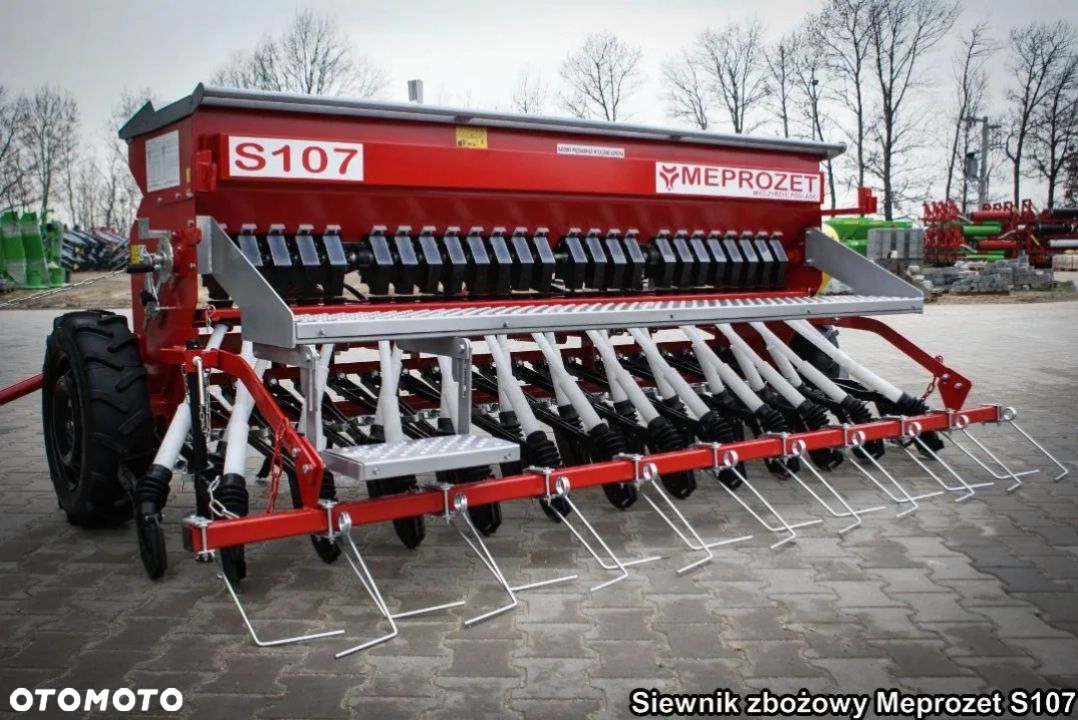 NOWY siewnik zbożowy 2m 2,5m 2,7m 3,0m Meprozet redlice talerzowe stopkowe raty - 3