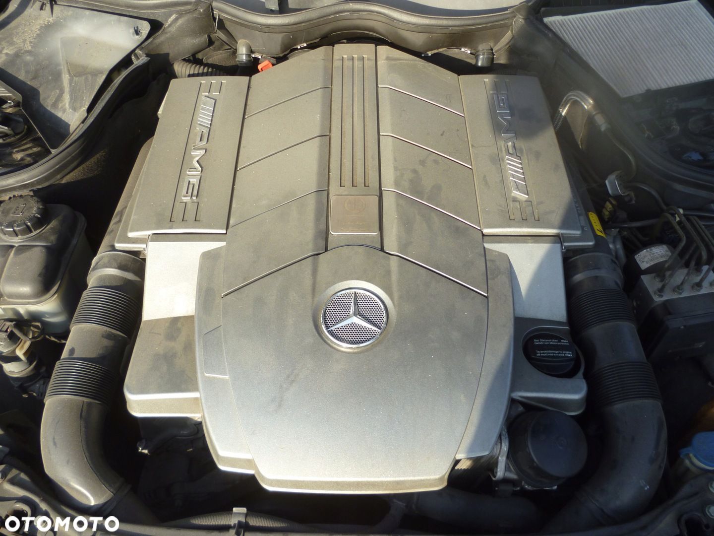 SILNIK KOMPLETNY SWAP MERCEDES C KLASA W203 C55 5.5 V8 AMG M113 69 tys mil - 1
