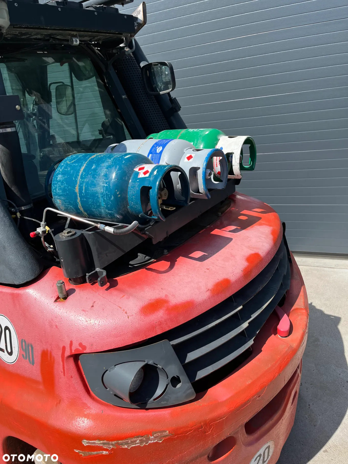 Linde H60-T 396-03 Gaz Kabina Klima Pozycjoner Przesuw boczny - 33