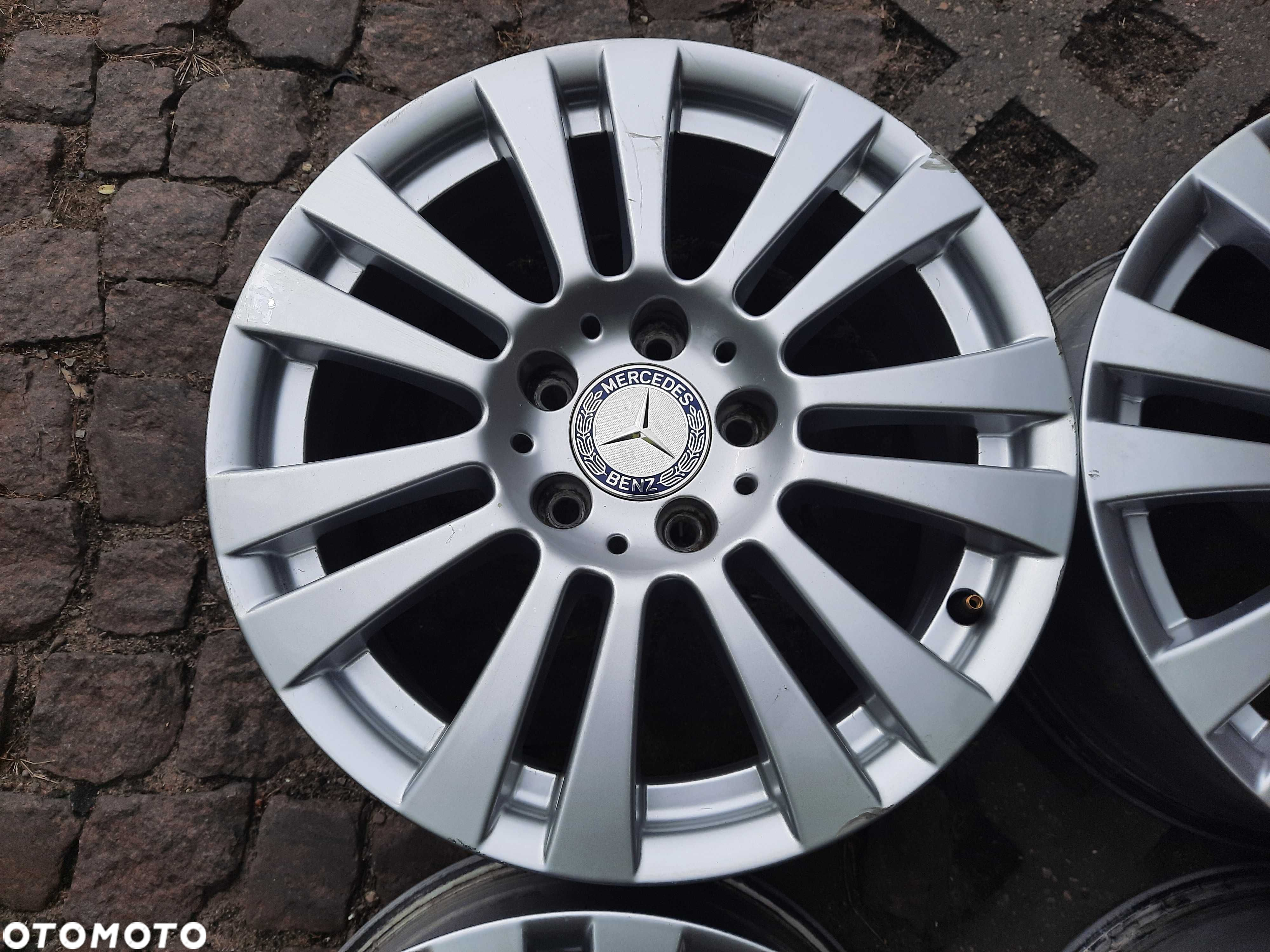 Oryginalne felgi aluminiowe MERCEDES klasa C w204 16" 5x112 ET 43 - 4