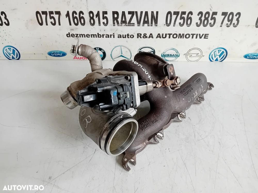 Turbo Turbina Ford Mondeo MK4 C Max S Max Focus 2.0 Tdci Euro 5 Cod 9662464980 - 5