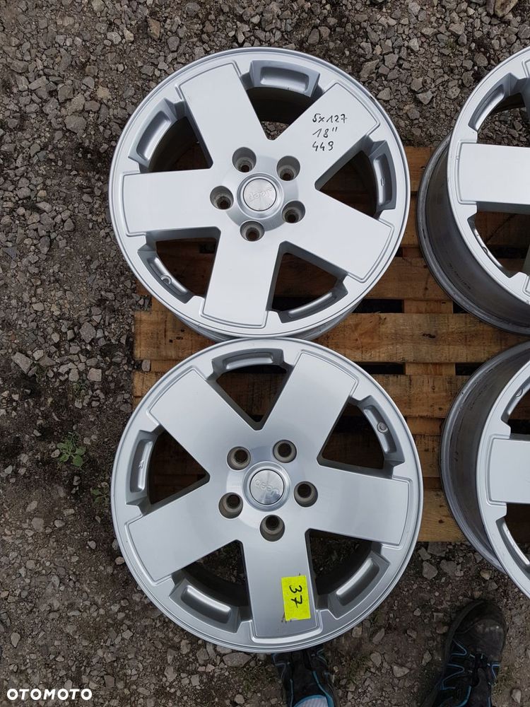 alufelgi 1jc34trmaa jeep wrangler (2007-2012) 7.5 ''x 18'' 5x127 et 44.45 - 2