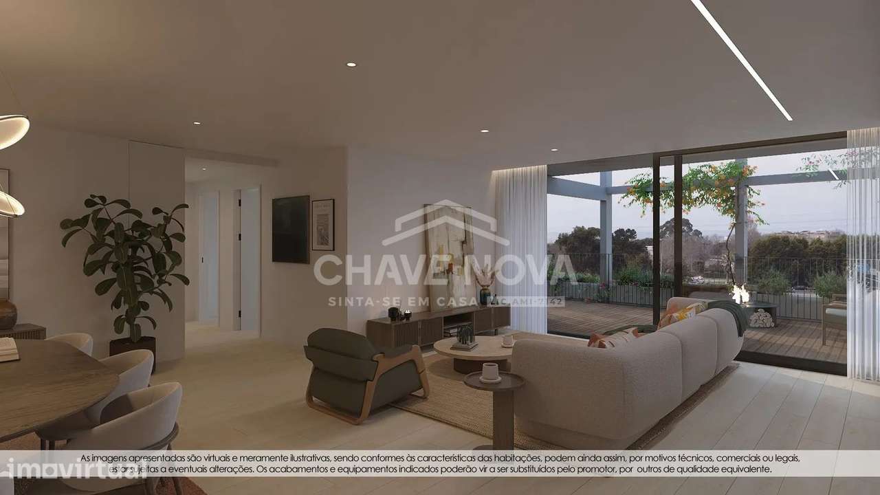 T0 Novo c/ Lugar de Garagem em Vila Nova de Gaia - Grande imagem: 4/15