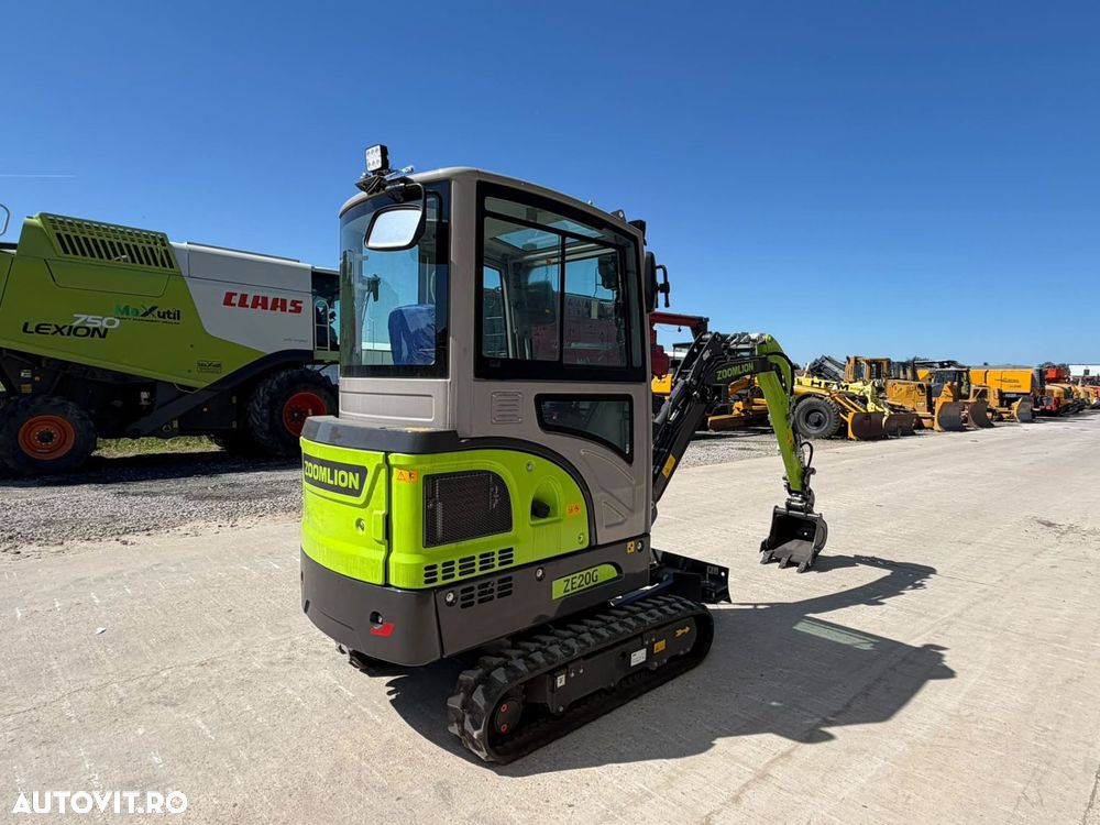 Zoomlion ZE20GU Miniexcavator - 8