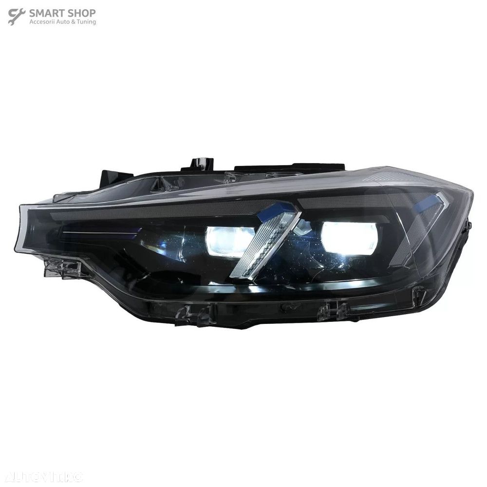 Faruri LED DRL BMW 3 Series F30 F31 Sedan Touring (10.2011-2019) Upgra - 7