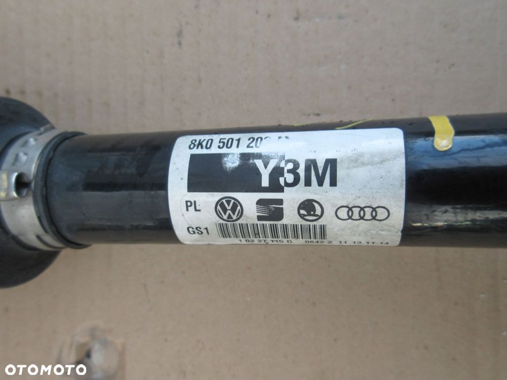 audi a4 b8 a5 półoś lewa quattro tył 8k0501203m - 2