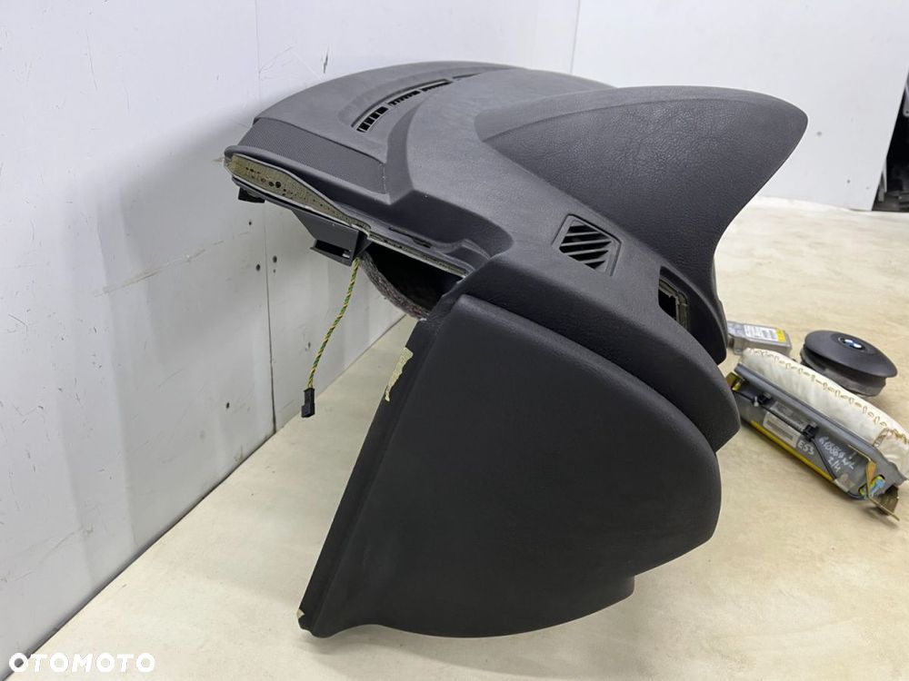 Deska rozdzielcza BMW X5 E53 przedlift 99-03r. kokpit konsola poduszki powietrzne AIRBAG komplet - 3
