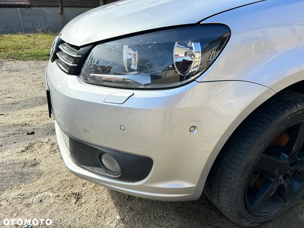 VW TOURAN II 10-15r ZDERZAK MASKA PAS PRZÓD BŁOTNIK 6xPDC LAMPA LA7W TDI - 10