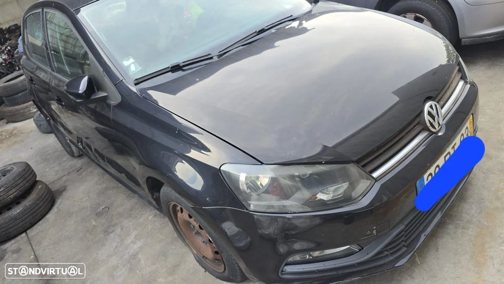 Frente completa com airbags vw polo 6r - 2