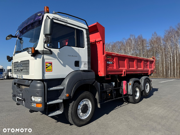 MAN TGA 28.440 6x4-4 HYDROBURTA PRZÓD NAPĘD