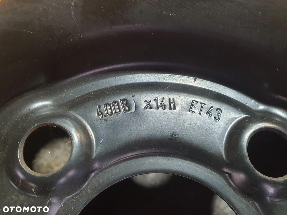 Koło dojazdowe Dojazdówka 14 4x98 Fiat 500, Panda 135/80R14 - 2