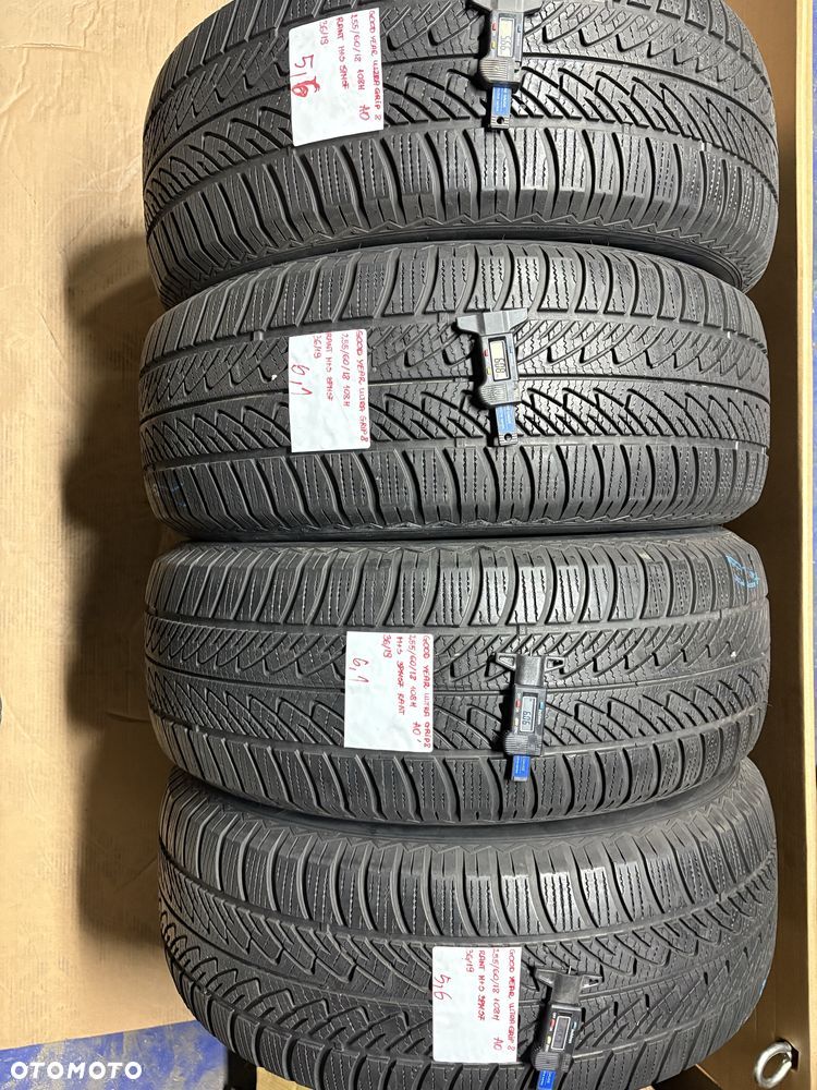 4x 255/60R18 108H GOODYEAR ULTRAGRIP 8 opony zimowe RANT AO M+S  3PMSF - 1