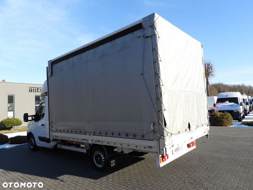 Renault MASTER PLANDEKA 10 PALET WEBASTO TEMPOMAT LEDY PNEUMATYKA KLIMATYZACJA  165KM - 11