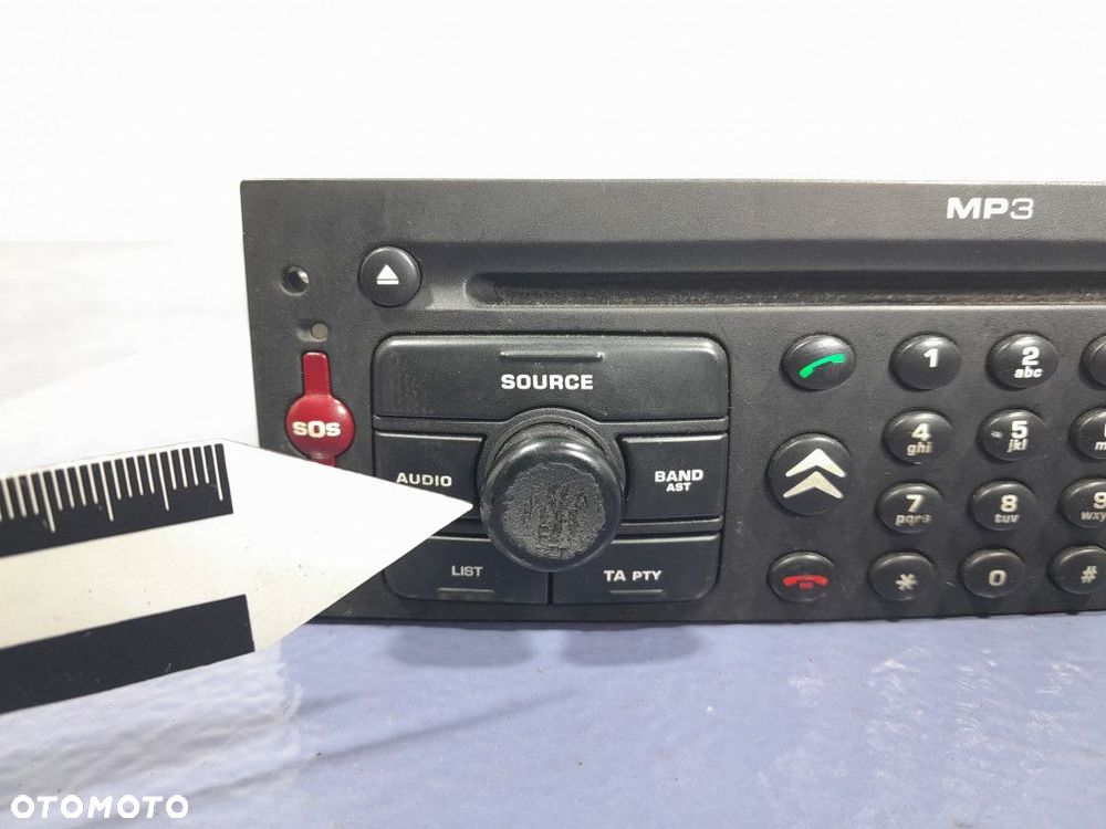 CITROEN C8 RADIO ODTWARZACZ CD NAWIGACJA 14005402XT - 2