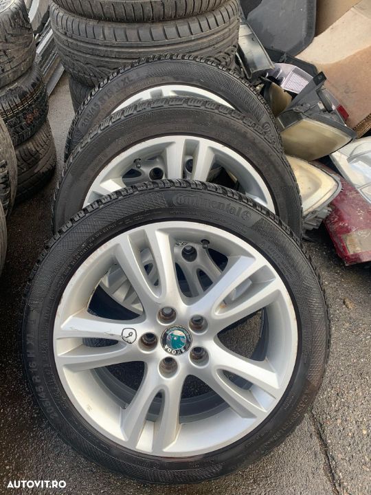 Vand set de jante aliaj cu cauciucuri de iarna Skoda Fabia 205/45/ R16 - 2
