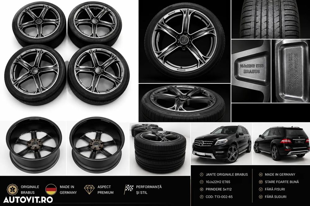 BRABUS MONOBLOCK T R22 ORIGINAL MADE IN GERMANY - 5