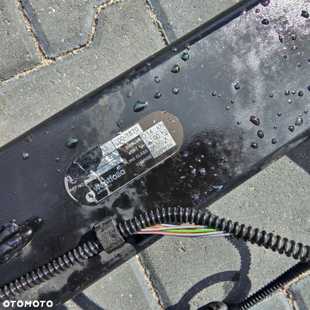 VW T5 T6 hak holowniczy instalacja stały WESTFALIA - 4