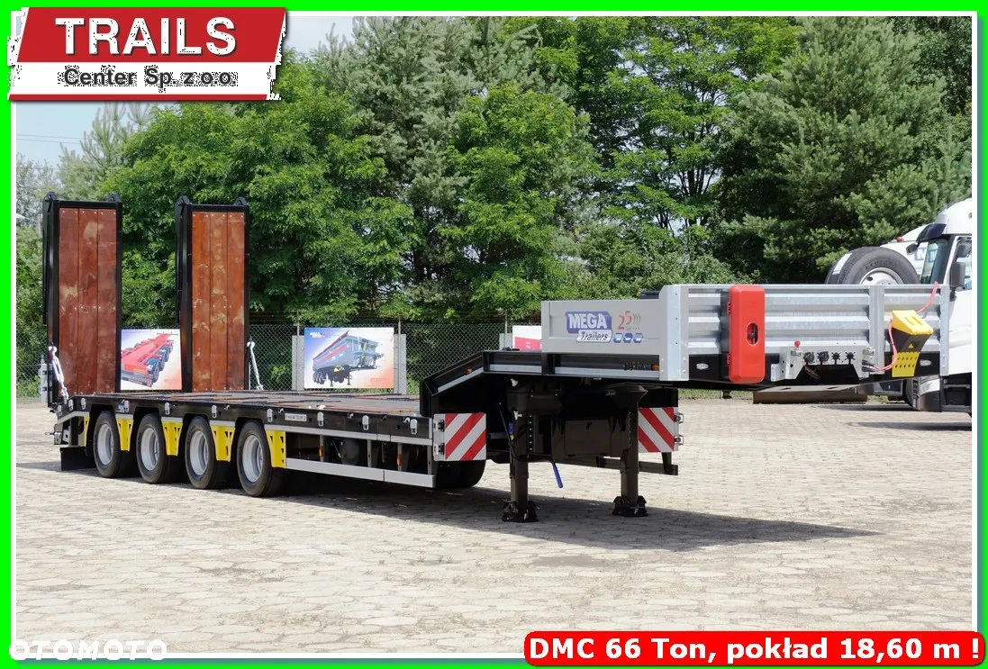 Inny Niska podłoga 4-osie, rozciągana dł. 18,60 m,  własne PTO, NAJAZDY HYDRAULICZNE. !!! - 3