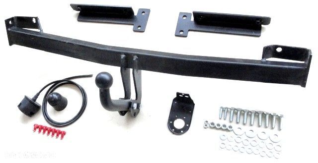 Nowy Kompletny Hak Holowniczy + Kula + Wiązka Uniwersalna + Gniazdo elektr. do Rover 214 Hatchback HTB od 1996 do 1999 GWARANCJA - 2