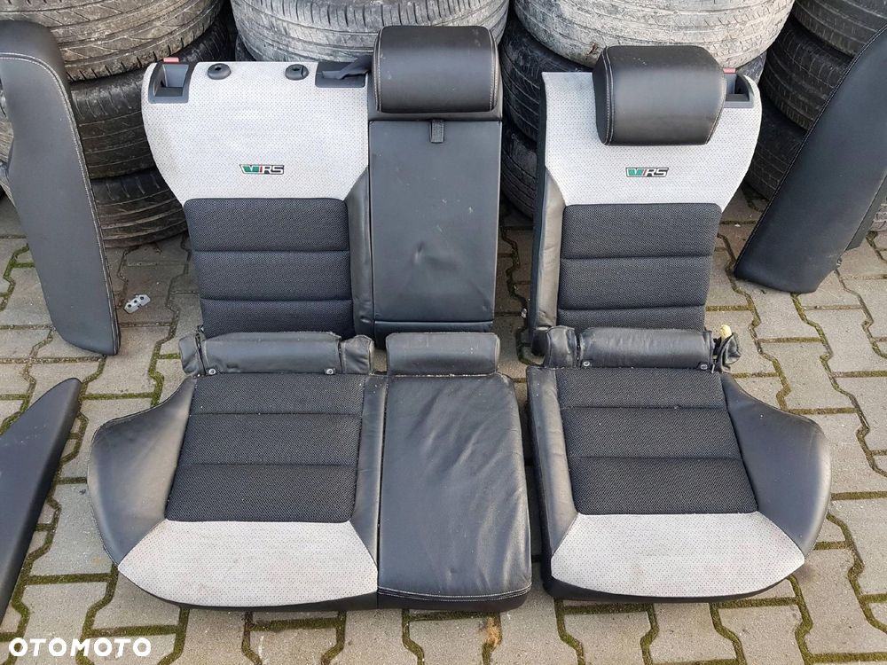 SKODA OCTAVIA 2 II HB VRS RS FOTELE KANAPA - 5