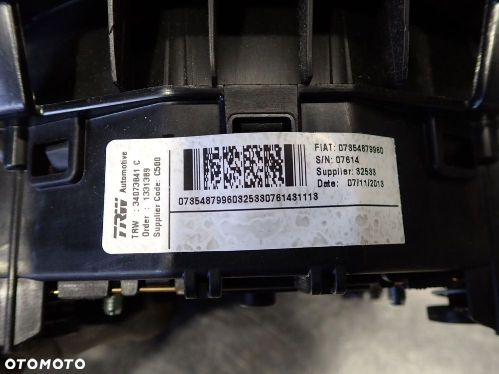 PODUSZKA KIEROWCY PEUGEOT BOXER II 07354879960 - 4