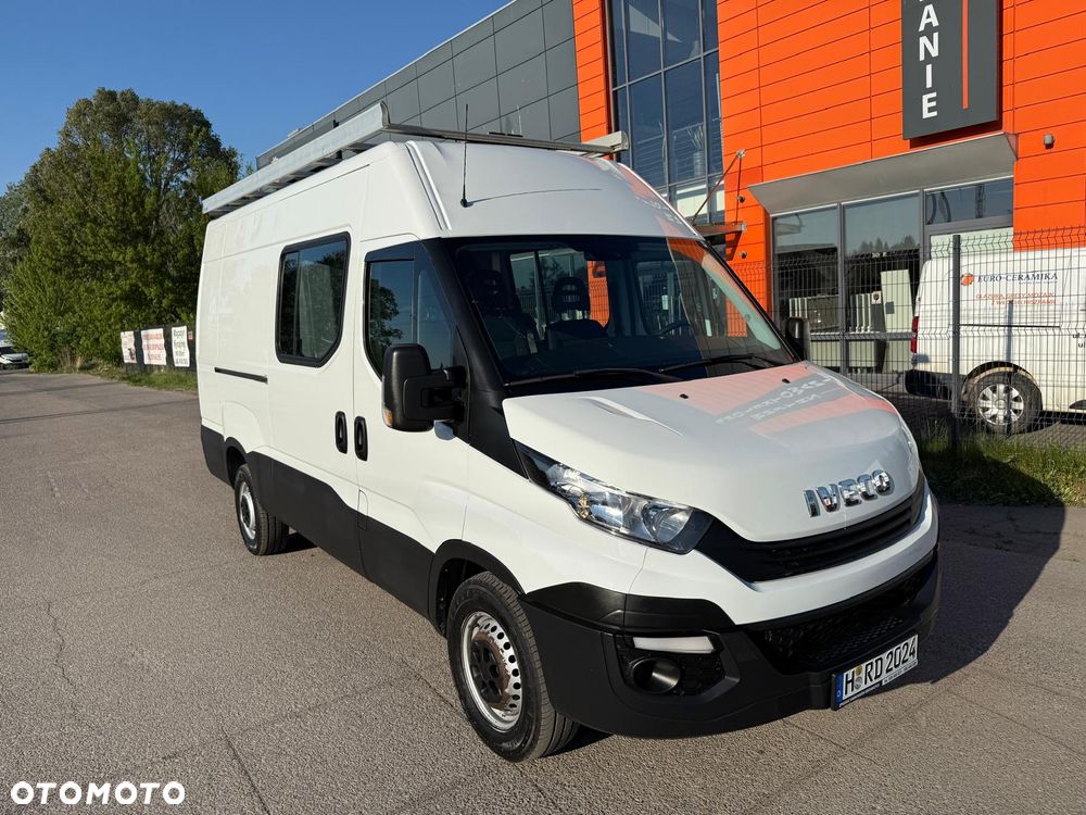 Iveco Daily 35S180,3.0 180KM, L3H2, Brygadówka 6os., Zadbany - 17