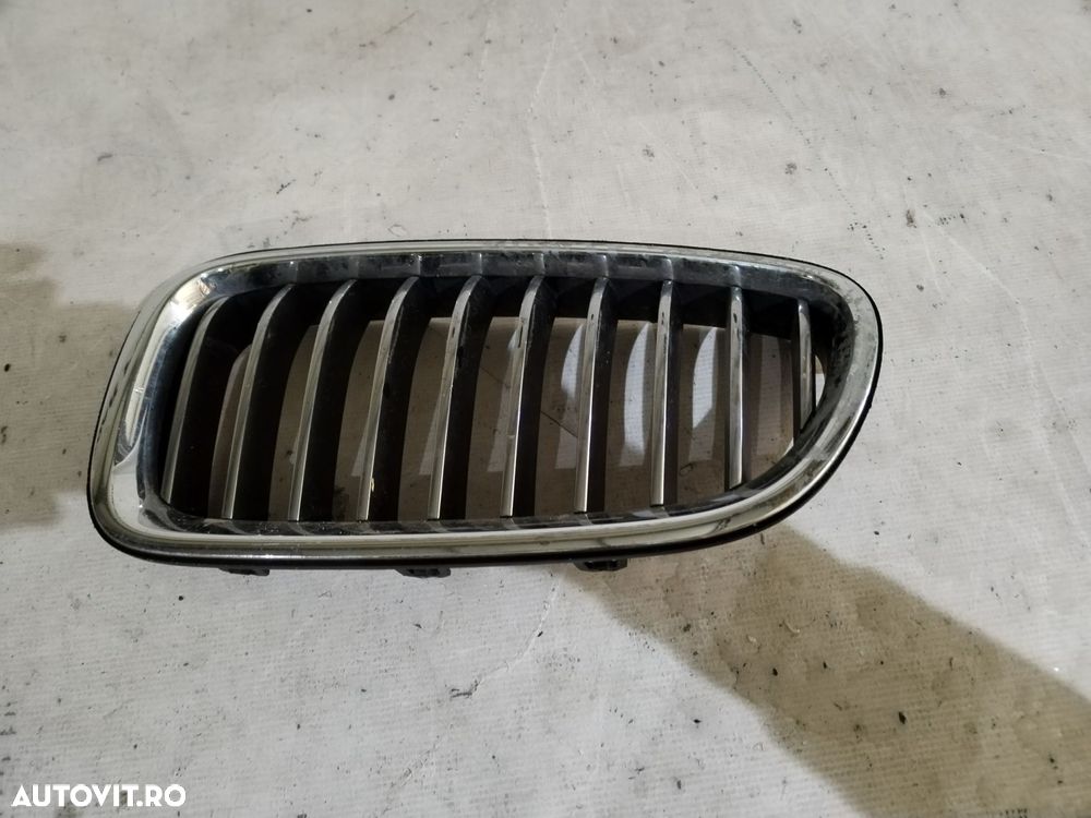 Grila radiator stanga, BMW Seria 5, F10, F11, 2010, 2011, 2012, 2013, 2014, 2015, 2016, cod origine OE 51137336477. - 1