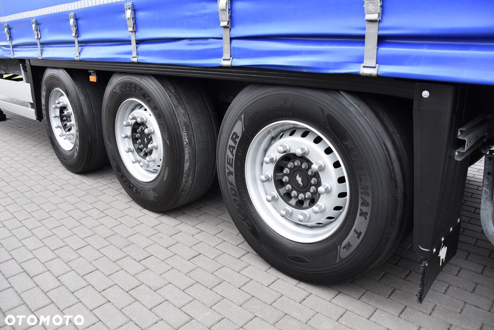 Schmitz Cargobull FIRANA / 240 TYŚ KM PRZEBIEGU! / DACH PODNOSZONY / OŚ PODNOSZONA / WAGA WABCO / STAN JAK FABRYCZNIE NOWY ! ! ! - 24