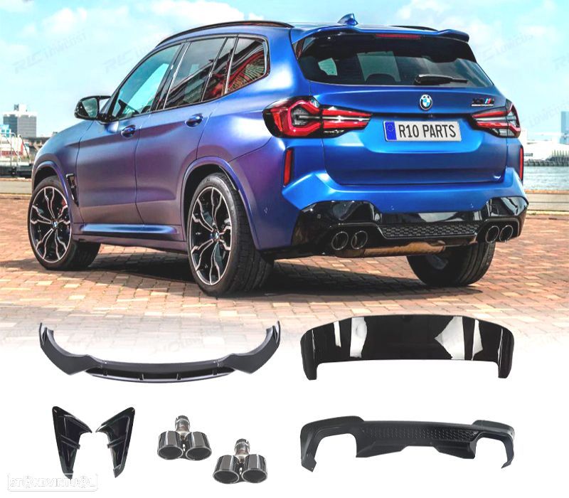 KIT CARROÇARIA BMW X3 G01 18-21 LOOK M TECH - 1