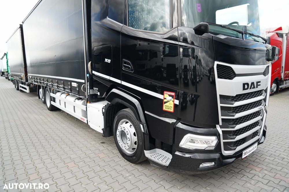 DAF XG 480 / COMBINAȚIE TANDEM / 120 M3 / DRIVE-THROUGH / AER CONDIȚIONAT PARCARE / WECON / PUNTE RELAXABILĂ / ȘINGURI PENTRU STICLE / SAF / 2023 - 5