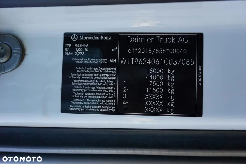 Mercedes-Benz ACTROS / 1851 / EURO 6 / ACC / MEGA / LOW DECK / BIG SPACE - 11