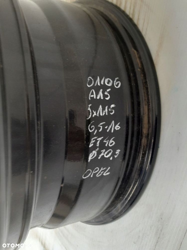 Felgi aluminiowe Opel OE 6.5" x 16" 5x115 ET46 - 8