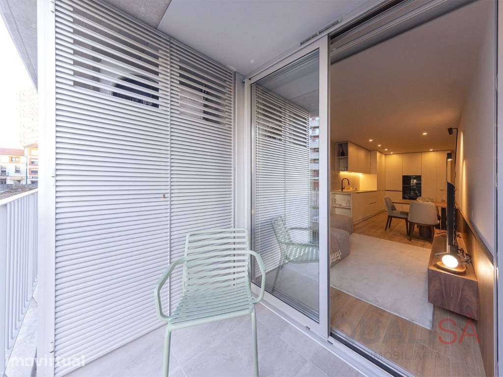 Apartamento T1 novo com varanda e lugar de garagem em S. Vítor em B... - Grande imagem: 3/17