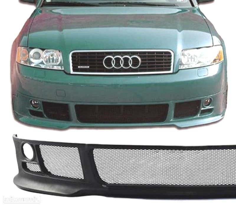 SPOILER LIP FRONTAL AUDI A4 B6 SEDÁN AVANT 00-06 LOOK ABT - 2