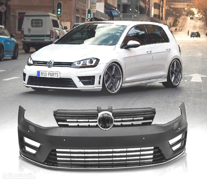 PARA-CHOQUES FRONTAL VOLKSWAGEN VW GOLF 7 12-17 LOOK R PDC - 1