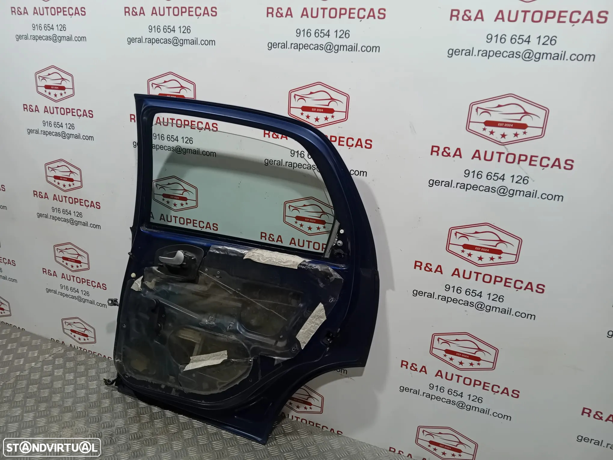 Porta Traseira Lado Direito Opel Corsa C Original - 4