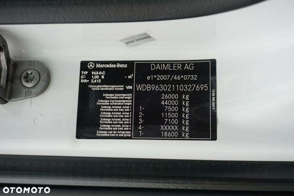 Mercedes-Benz ACTROS / 2542 / ACC / E 6 / BDF / MEGA / 7,82 M / RETARDER - 11