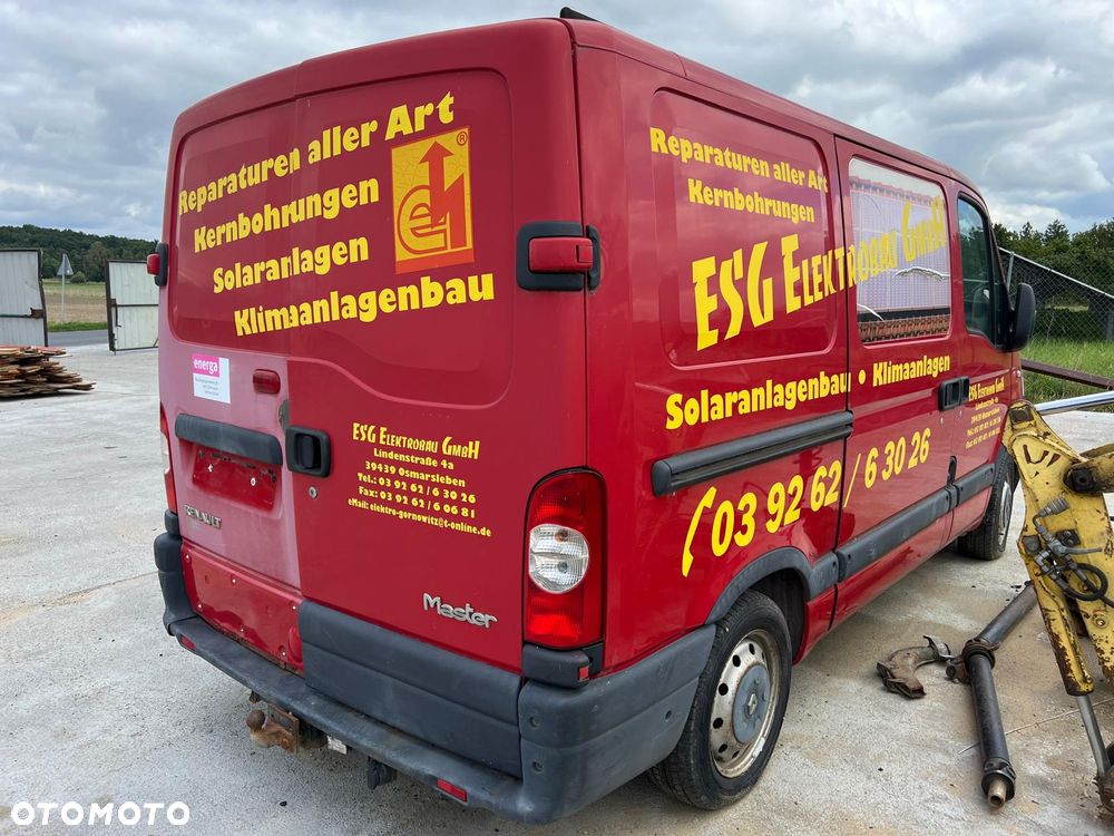 Renault Master II lift części maska zderzak lampy błotnik drzwi deska - 5