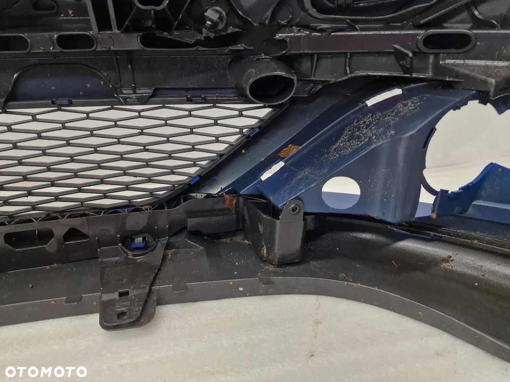 SEAT IBIZA 6J0 IV 08- ZDERZAK PRZEDNI PRZÓD NA SPRYSKI , KOLOR NIEBIESKI METALIK , NR AUKCJI NZ1165 - 35