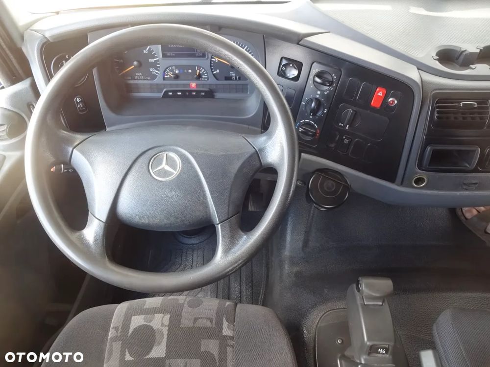 Mercedes-Benz ATEGO 4x2 1224 WYWROTKA KIPER miller + HDS dzwig żuraw PALFINGER + CZERPAK + WIDŁY // NISKI Potwierdzony przebieg!!! - 5