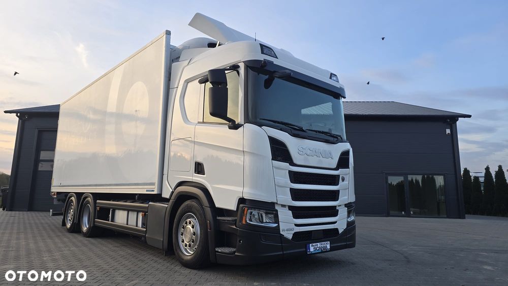 Scania R450 bez EGR 6x2 chłodnia 18 palet Thermoking 1000R niski przebieg! super stan! - 2