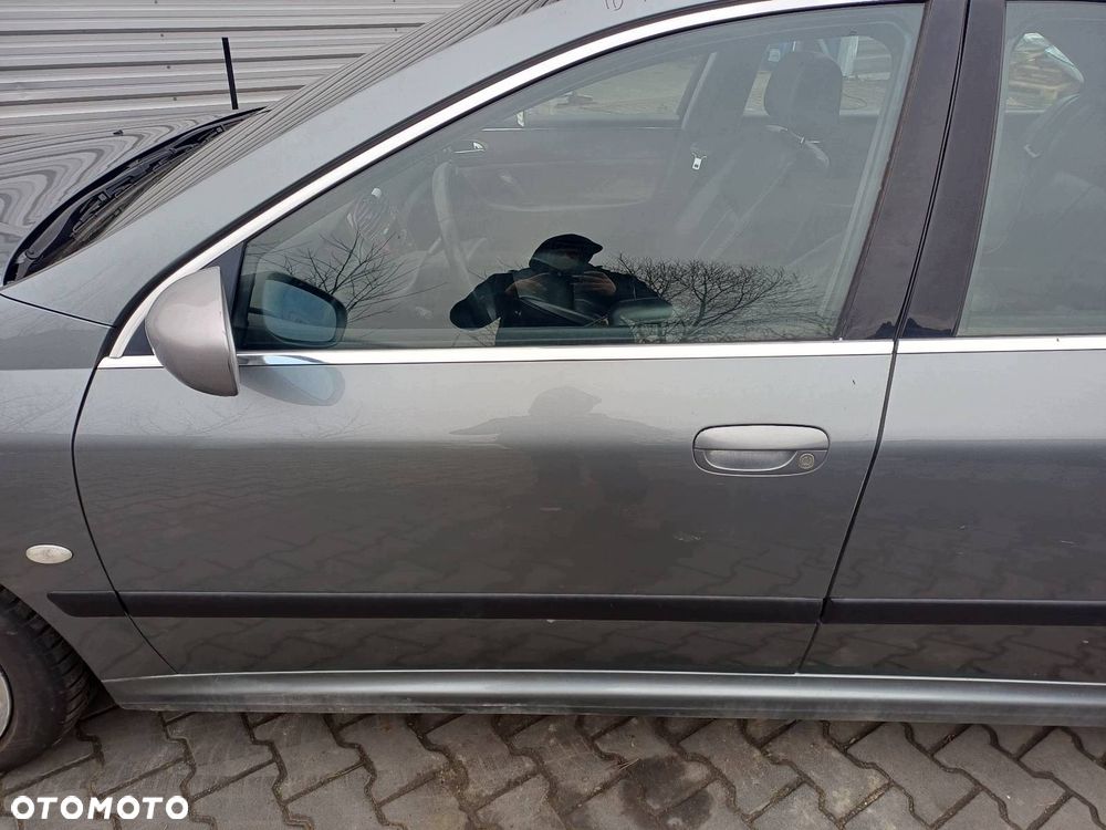 DRZWI KOMPLETNE LEWY PRZÓD + LUSTERKO PEUGEOT 607 I EZDC - 1