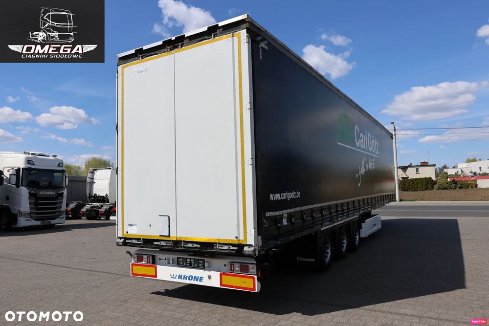 Krone MEGA / Oś podnoszona / Pod dach / - 2