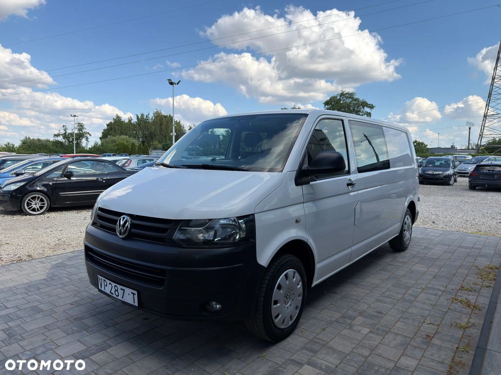 Volkswagen Transporter 2.0 TDI LIFT Brygadówka LONG L2H1 Długi 6os Kamera Cofania - 3