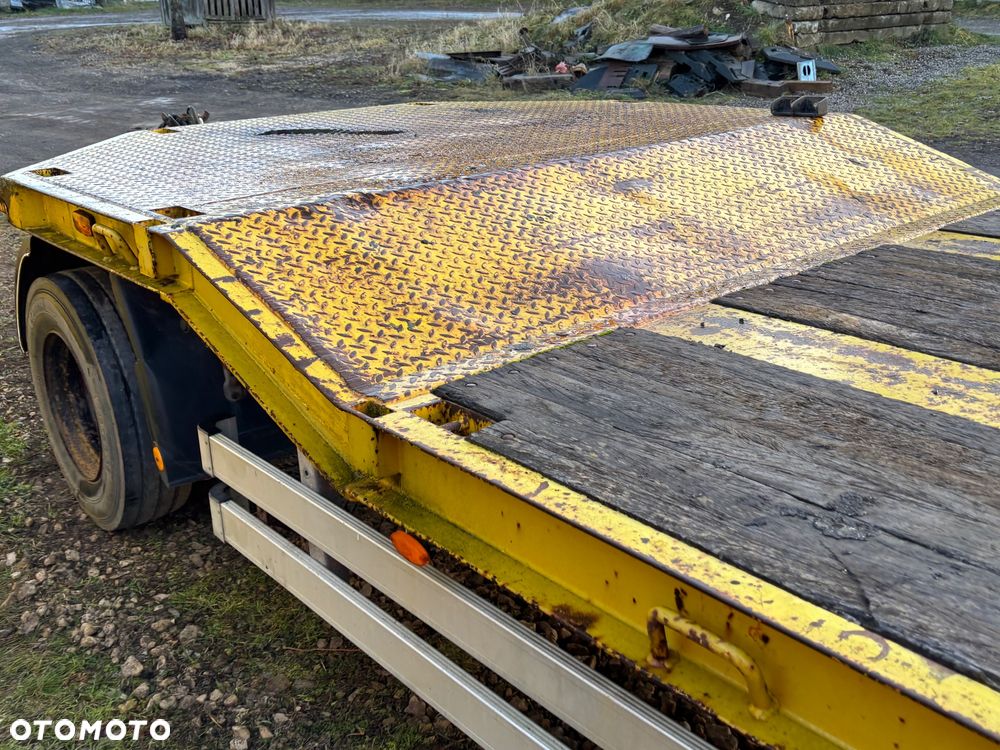 Fliegl DTS 300 DMC 30ton 2007r elektr najazdy 3 osie haki, balkon - 9