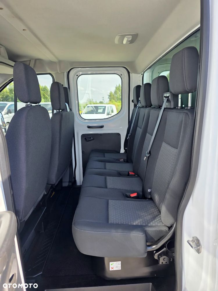 Ford TRANSIT 2,0 TDCI 170 KONNA DOKA BRYGADÓWKA 7 OSOBOWA KLIMA WEBASTO LEDY BLIŻNIAKI DO 3,5T GWARANCJA - 18