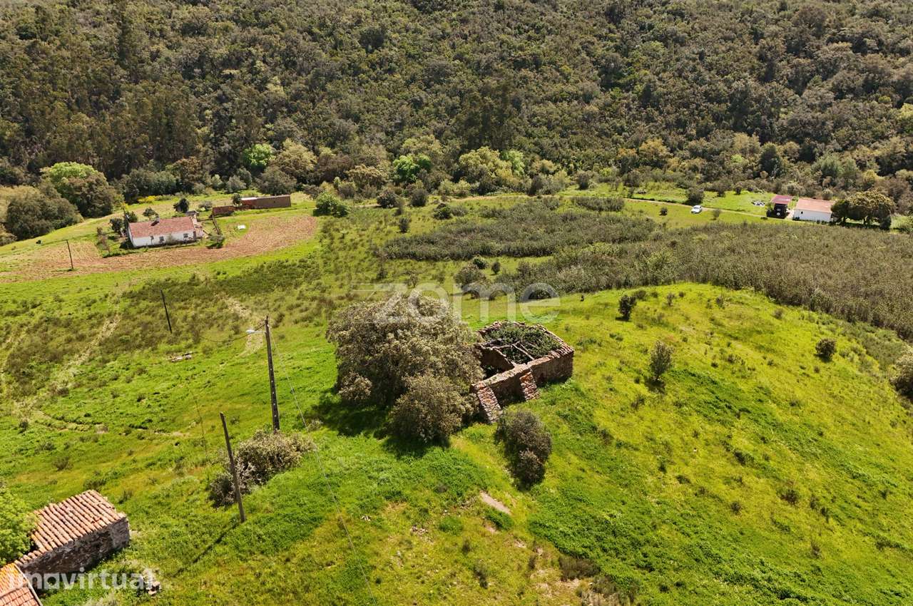 Terreno de 23 Ha com sobreiros e Ruína em Tramagueira, Pereiras-Gare - Grande imagem: 5/15